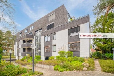 IMMOBERLIN.DE - Schlachtensee nahe Mexikoplatz - Traumhafte Wohnung mit Sonnenterrasse & Seeblick