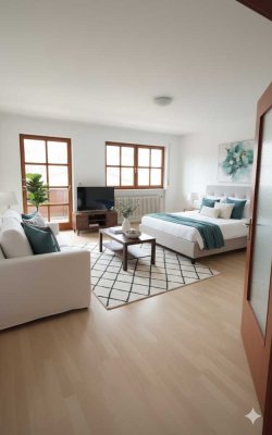 Attraktive 1-Zimmer-Wohnung mit Balkon und Einbauküche – perfekt für Singles!