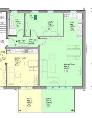 2-Zimmer Wohnung mit Balkon in Öhringer Innenstadt