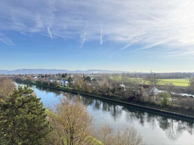 2-Zimmer Wohnung mit Traumblick und Balkon in Ilvesheim