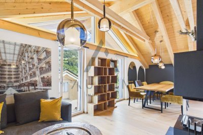 Miete: Wohnen über den Dächern von Kirchberg Vollmöblierte Haushälfte mit Hornblick &amp; Sauna
