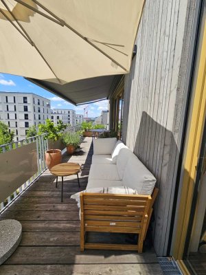Wunderschöne lichtdurchflutete Penthouse Wohnung im Hubland zu vermieten