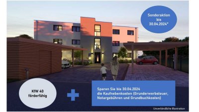 Neubauvorhaben in Freiburg-Betzenhausen: Barrierefreie 3-Zimmer-Erdgeschosswohnung