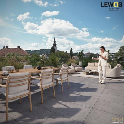 A14 | Penthaus-Feeling auf 141 m² mit Dachterrasse - Stadtzentrum Leonding