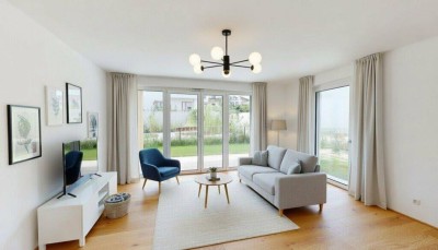 marena - Wohnen in Krems: 3-Zimmer-Wohnung mit Loggia und großem Eigengarten