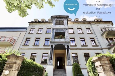 Eigentumswohnung • 4-Zimmer • beste Lage • vermietet • in Schloßchemnitz • zum Kauf