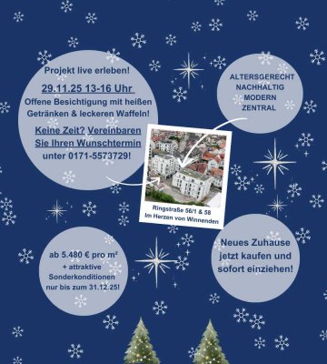 Urban und flexibel: sonnige 3 Zimmer Wohnung mit zwei Balkonen!