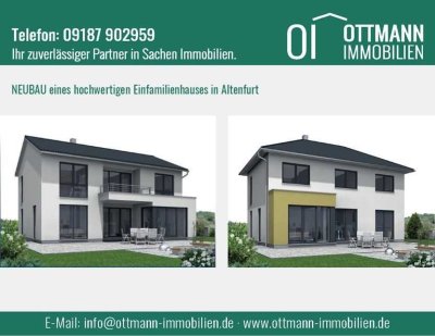 NEUBAU eines modernen Architektenhauses in Altenfurt