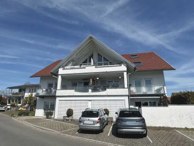 Sehr gepflegte, helle 3-Zimmer-ETW mit Balkon und Säntisblick in Kressbronn