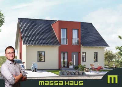 Flexibles Wohnen und Leben für zwei Familien. Bauen mit dem Ausbauhausmarktführer!