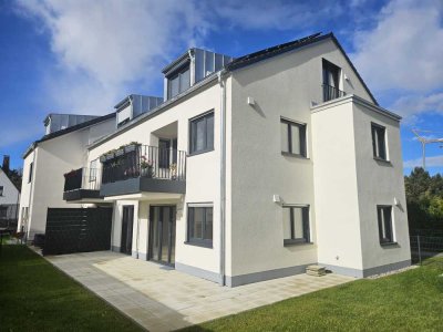 Erstbezug: Ruhige, helle 3-Zimmer EG-Wohnung mit großem Garten