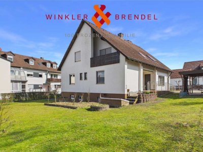 Großzügiges Zweifamilienhaus in begehrter Lage in Bayreuth - St. Johannis