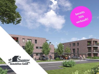 Neubau! Moderne 3-Zimmer-Wohnung mit Loggia und eigenem Außenstellplatz!