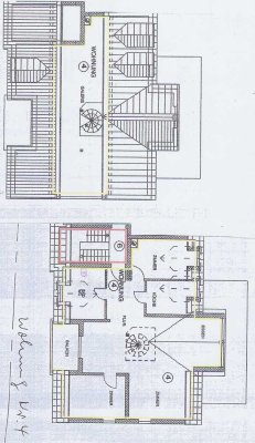 4-Raum-Maisonette-Wohnung mit Balkon in Pforzheim Würm