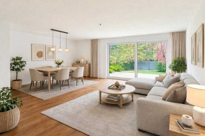 *FREI* Exklusive, Gartenwohnung direkt am Ostpark, nähe EZB!