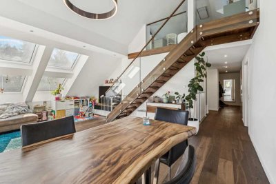 Licht. Raum. Galerie. – Moderne Maisonette mit 4,5 Zimmern
