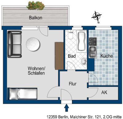 Einziehen, wohlfühlen!