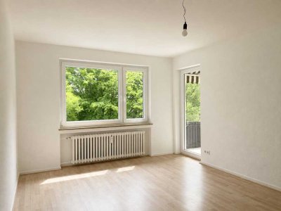 Reserviert - Grünblick inklusive, moderne 2-Zimmer-Wohnung mit Südbalkon und optionaler Garage