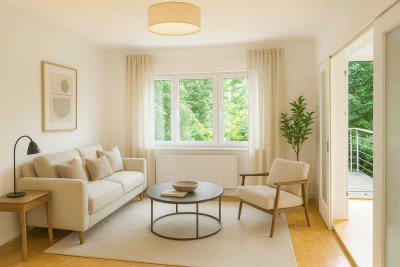 Toplage Grunewald: 2½-Zimmer-Wohnung mit 19 m² Sonnenterrasse, Garten & Schwimmbad - provisionsfrei