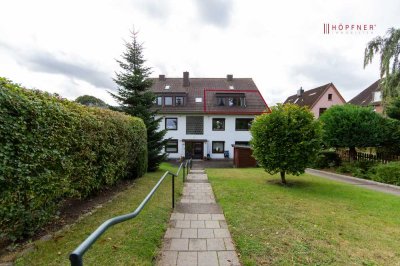 Bezugsfreie Dachgeschoss-Eigentumswohnung mit Stellplatz in der Nähe der Fachhochschule 24149 Kiel