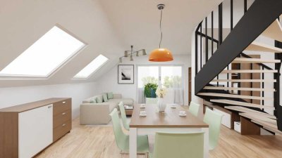 Sommeraktion - In idealer Wohnlage 4,5-Zimmer-Maisonettewohnung