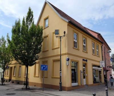 Attraktive, klimatisierte 3-Raum-Wohnung mit EBK und Dachterrasse in Köthen Stadtzentrum