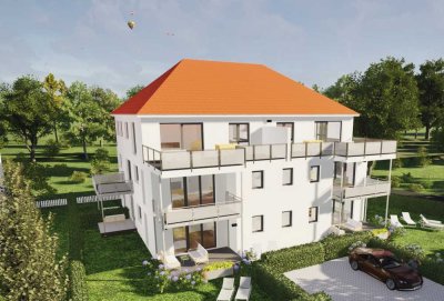 [INFOTAG 29.06. 11 - 15 Uhr] Barrierefreie ETW mit Balkon, Stellplatz, Süd/West-Ausrichtung