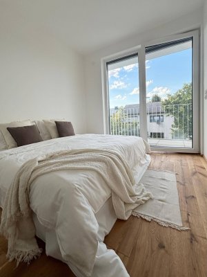 Charmante 2-Zimmer Loggiawohnung für Singles oder Paare - Erstbezug - Photovoltaik