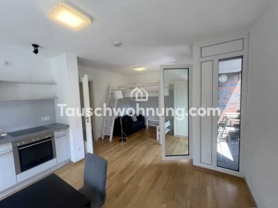 Tauschwohnung: Zentrale 1-Zimmer Wohnung mit Balkon