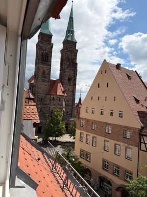 4-Zimmer-Wohnung in Nürnbergs Altstadt mit einzigartigen Ausblick