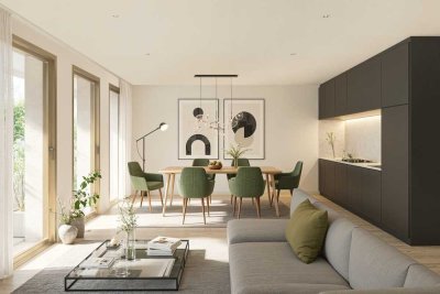 Bergheimer Unikat: 4 Zimmer Gartenwohnung (WE 1+2)