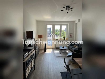 Tauschwohnung: Altbauwohnung in Düsseldorf Pempelfort mit Balkon