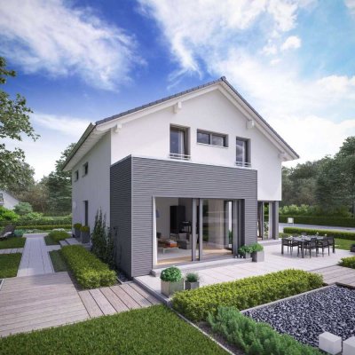 Bauen ist Wunschdenken und nur was für Träumer? Quatsch! Traumhaus mit Grundstück.