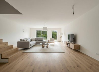 Nur noch ein Haus verfübar! Platz zum Leben: 136m² Wohnfläche &amp; 54m² Wohn-/Essbereich im Grünen