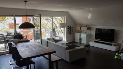 Moderne 3-Zimmer Maisonette-Wohnung mit Balkon in Magdeburg-Buckau