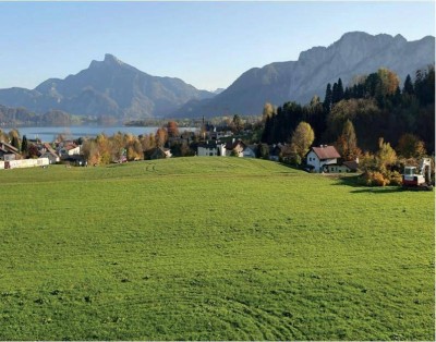 Luxuriöse Villa mit Pool und Garten in Mondsee