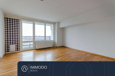 � Wohnglück mit City View - sensationelles 1 Zimmer Studio mit Weitblick, Balkon und Aufzug