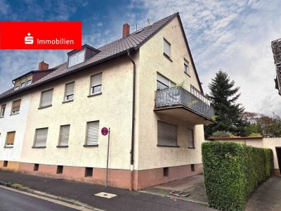 Teilvermietetes 3-FH mit Balkon und Garage in Aschaffenburg Damm