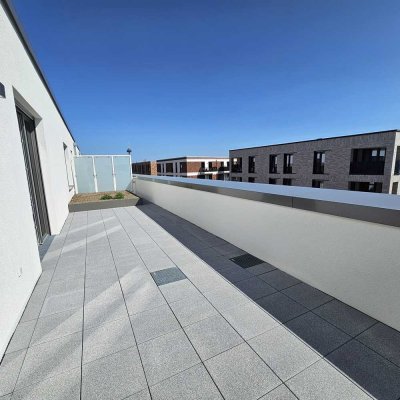 EHRENVEEDEL • Aussergewöhnliches 2 Zimmer Penthouse mit riesiger Dachterrasse (39 qm)
