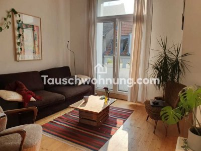 Tauschwohnung: Schöne Maisonettewohnung mit großer Terrasse