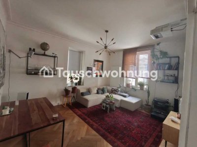 Tauschwohnung: Schöne sanierte Altbauwohnung mit Hinterhofgarten