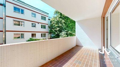 Geräumige 4-Zimmer-Wohnung mit Loggia mit viel Potential, Nähe Kennedybrücke!