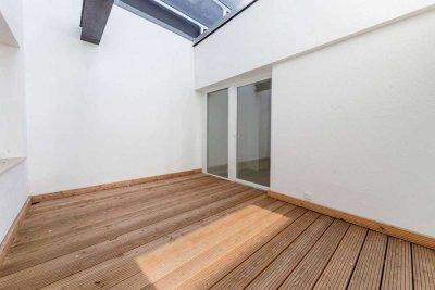WG geeignete Loftwohnung mit Terrasse und Atrium zu vermieten!