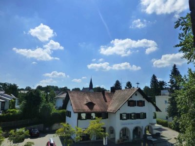 3-Zimmer-Wohnung in Percha-Starnberg.  Zentral, großzügig, wenige Minuten zum See.