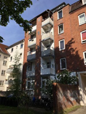 Ravensberg 1 Min neben Uni / 2 Zi Whg  Balkon /Klönküche möbl / Waschm Geschirrsp , Holzbode Balkon,