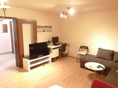 Asperg gepflegte 2-Zi-Wohnung zentral 54qm mit Balkon + Tiefgaragenparkplatz