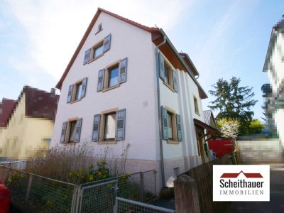 Wohnhaus mit 3 Wohneinheiten + Scheune in ruhiger Lage von Mosbach-Neckarelz