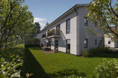 Neubau-Doppelhaus für zwei Familien inkl. Grundstück in Bernau: Mit Fußbodenheizung, Wärmepumpe usw.