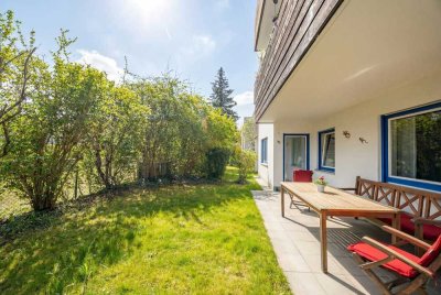 Ihr eigenes kleines Paradies: Helle Erdgeschoßwohnung mit Garten und Haus-im-Haus-Gefühl!