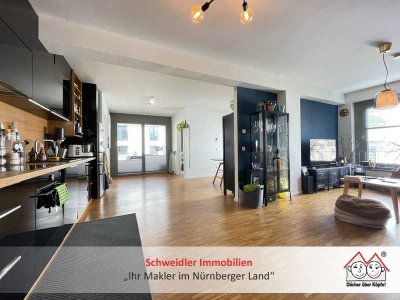 Modern, urban, flexibel: 3- bis 4-Zimmer-Wohnung (Bj. 2021!) mit Loggia in der Fürther-Oststadt